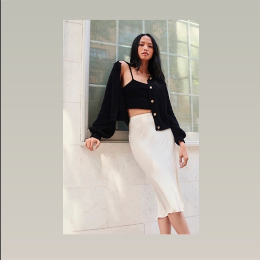 Free People Cardigan & Crop Top